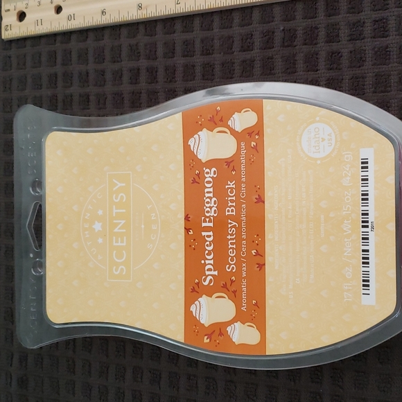 Scentsy Accents Scentsy Brick Spiced Eggnog Wax New Poshmark